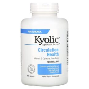 Kyolic Aged Garlic Extract Circulation Health Formula 106 300 viên 023542106436