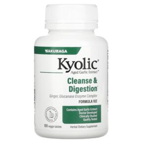 Kyolic Aged Garlic Extract Cleanse & Digestion Formula 102 100 viên 023542102315