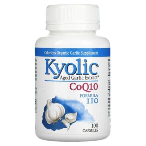 Kyolic Aged Garlic Extract CoQ10 Formula 110 100 viên 023542110419