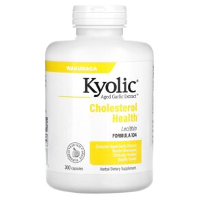 Kyolic Aged Garlic Extract + Lecithin Cholesterol Formula 104 300 viên 023542104432