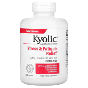 Kyolic Aged Garlic Extract Stress & Fatigue Relief Formula 101 300 viên 023542101431