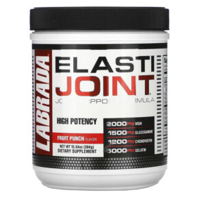 Labrada Nutrition ElastiJoint Joint Support Formula Fruit Punch Flavor 13.54 oz (384 g) 710779361010