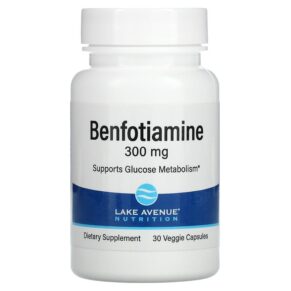 Lake Avenue Nutrition Benfotiamine 300 mg 30 viên 898220020126