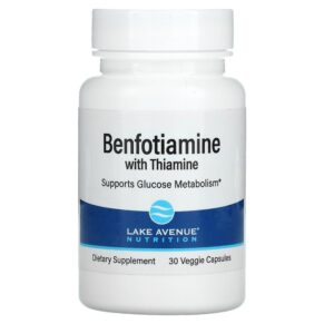 Lake Avenue Nutrition Benfotiamine + Thiamine 250 mg 30 viên 898220020102