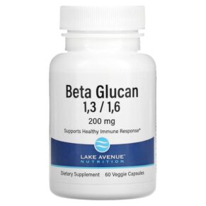 Lake Avenue Nutrition Beta Glucan 1-3 1-6 200 mg 60 viên 898220017959