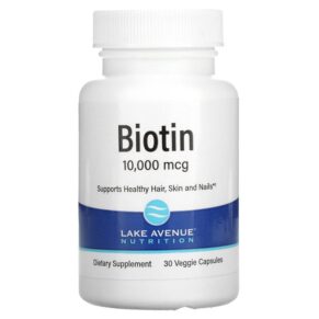 Lake Avenue Nutrition Biotin 10.000 mcg 30 viên 898220017133