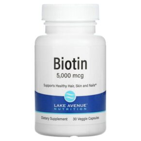 Lake Avenue Nutrition Biotin 5.000 mcg 30 viên 898220016761