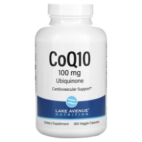 Lake Avenue Nutrition CoQ10 USP Grade Ubiquinone 100 mg 360 viên 898220014163