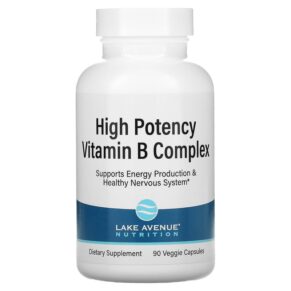 Lake Avenue Nutrition High Potency Vitamin B Complex 90 viên 898220020904