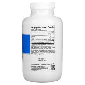 Lake Avenue Nutrition Hydrolyzed Collagen Type I & III 1.000 mg 365 Tablets 898220015559