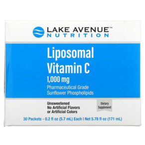 Lake Avenue Nutrition Liposomal Vitamin C Unsweetened 1.000 mg 30 gói 0.2 oz (5.7 ml) 898220017515