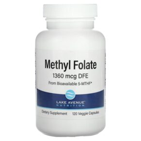 Lake Avenue Nutrition Methyl Folate 1.360 mcg 120 viên 898220016778