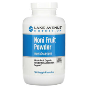 Lake Avenue Nutrition Noni Fruit Powder Organic Whole Fruit Powder 360 viên 898220015375