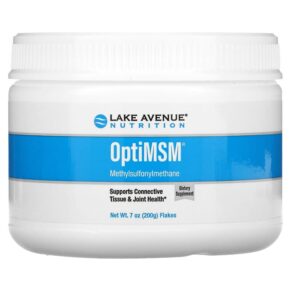 Lake Avenue Nutrition OptiMSM Flakes 7 oz (200 g) 898220016280