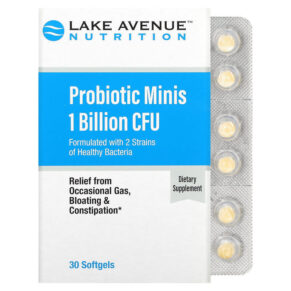 Lake Avenue Nutrition Probiotic Minis 2 Strain Blend 1 Billion CFU 30 viên 898220014866