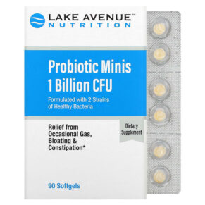 Lake Avenue Nutrition Probiotic Minis 2 Strain Blend 1 Billion CFU 90 viên 898220014873
