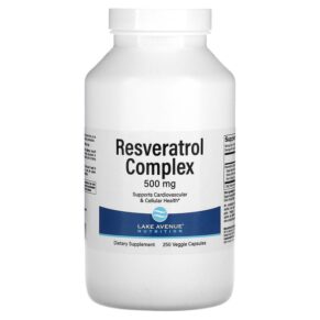 Lake Avenue Nutrition Resveratrol Complex 500 mg 250 viên 898220016631