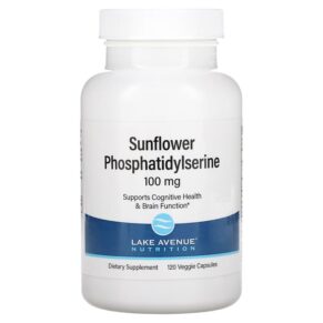 Lake Avenue Nutrition Sunflower Phosphatidylserine 100 mg 120 viên 898220016914
