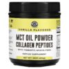 Left Coast Performance MCT Oil Powder Collagen Peptides + Prebiotic Acacia Fibre Vanilla 16 oz (454 g) 644216979288