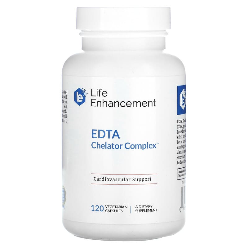 Life Enhancement EDTA Chelator Complex 120 Vegetarian Capsules 1 Life Enhancement EDTA Chelator Complex 120 viên 603902017154