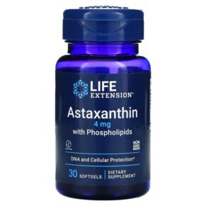 Life Extension Astaxanthin + Phospholipids 4 mg 30 viên 737870192336