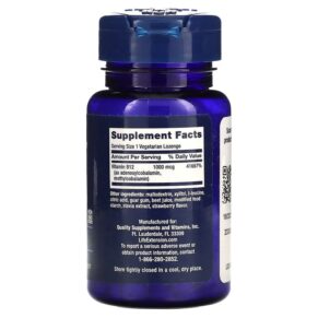 Life Extension B12 Elite 60 Vegetarian Lozenges 737870241966