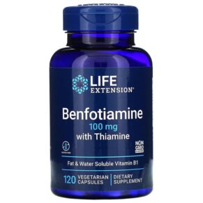 Life Extension Benfotiamine + Thiamine 100 mg 120 viên 737870920120