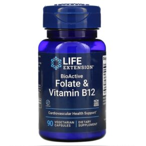 Life Extension BioActive Folate & Vitamin B12 90 viên 737870184294