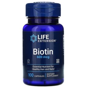 Life Extension Biotin 600 mcg 100 viên 737870102106