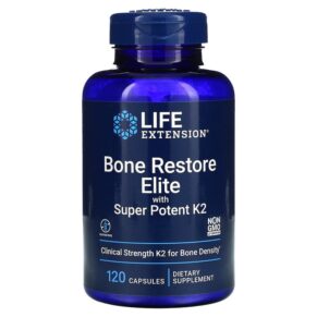 Life Extension Bone Restore Elite + Super Potent K2 120 viên 737870241614