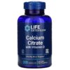 Life Extension Calcium Citrate + Vitamin D 200 viên 737870196327