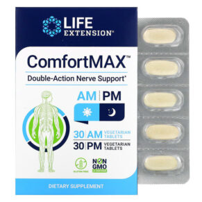 Life Extension ComfortMAX Double-Action Nerve Support For AM & PM 60 viên 737870220268