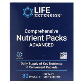 Life Extension Comprehensive Nutrient Packs Advanced 30 gói 737870249801