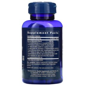 Life Extension Extraordinary Enzymes 60 Capsules 737870170662