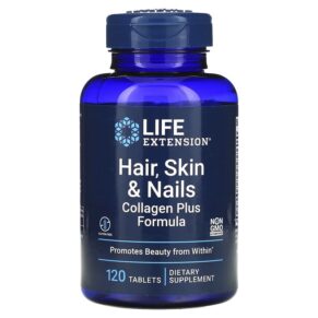 Life Extension Hair Skin & Nails Collagen Plus Formula 120 viên 737870232216