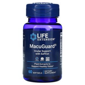 Life Extension MacuGuard Ocular Support + Saffron 60 viên 737870199267