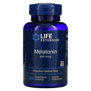 Life Extension Melatonin 500 mcg 200 viên 737870108320