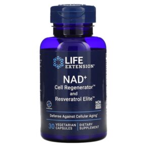 Life Extension NAD+ Cell Regenerator & Resveratrol Elite 30 viên 737870234838