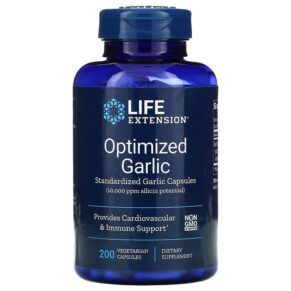 Life Extension Optimized Garlic Standardized Garlic 200 viên 737870139423