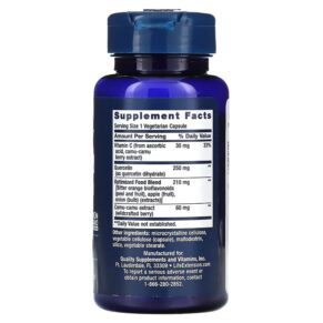 Life Extension Optimized Quercetin 250 mg 60 Vegetarian Capsules 737870130963