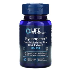 Life Extension Pycnogenol French Maritime Pine Bark Extract 100 mg 60 viên 737870163763