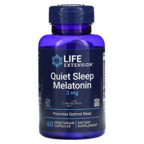 Life Extension Quiet Sleep Melatonin 3 mg 60 viên 737870144465