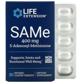 Life Extension SAMe (Disulfate Tosylate) 400 mg 30 viên 737870217633