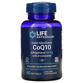 Life Extension Super-Absorbable CoQ10 + d-Limonene 50 mg 60 viên 737870194965