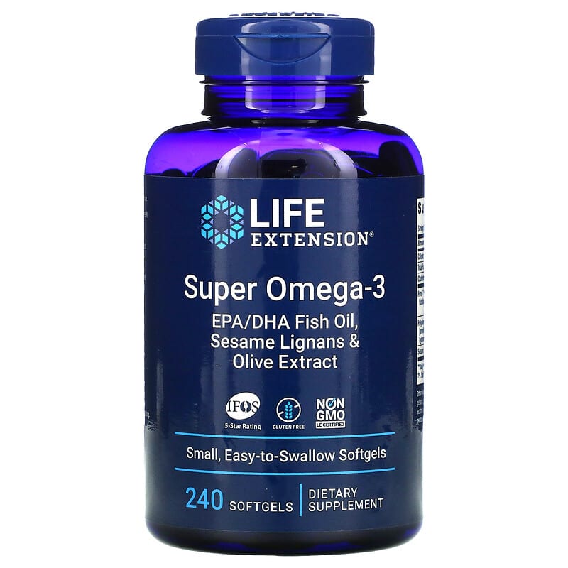 Life Extension Super Omega-3 240 Softgels 1 Life Extension Super Omega-3 240 viên 737870198628