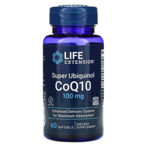 Life Extension Super Ubiquinol CoQ10 100 mg 60 viên 737870192961