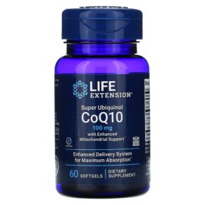 Life Extension Super Ubiquinol CoQ10 + Enhanced Mitochondrial Support 100 mg 60 viên 737870142669