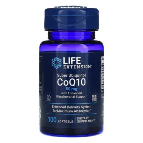 Life Extension Super Ubiquinol CoQ10 + Enhanced Mitochondrial Support 50 mg 100 viên 737870142515
