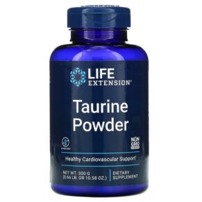 Life Extension Taurine Powder 10.58 oz (300 g) 737870133308