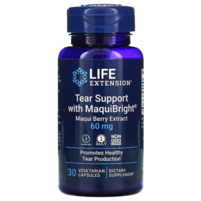 Life Extension Tear Support + MaquiBright Maqui Berry Extract 60 mg 30 viên 737870191834